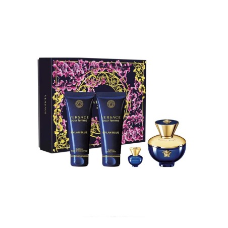 Set mit Damenparfüm Versace Dylan Blue