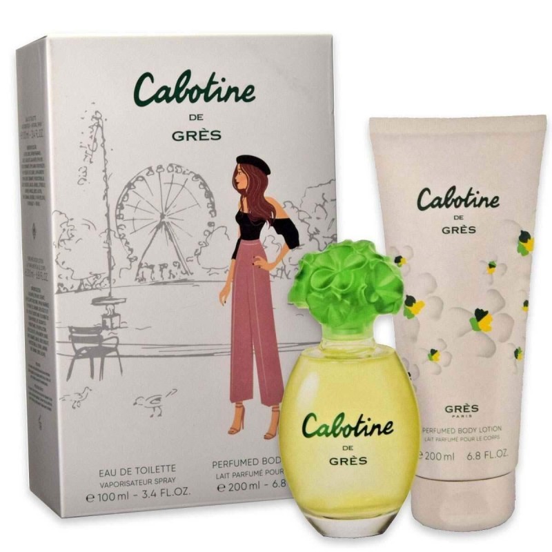 Set mit Damenparfüm Gres Cabotine Coffret Duo EDT 2 Stücke