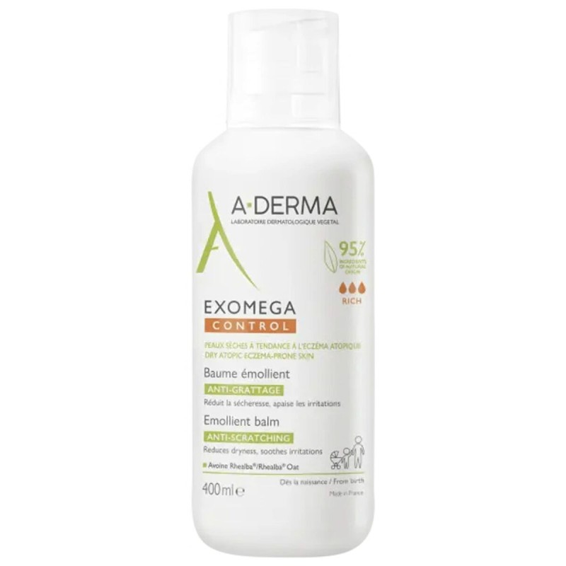 Entspannende Körperemulsion A-Derma Exomega Control Baume Balsam
