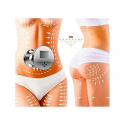 Massagegerät für Anti-Cellulite Vakuumtherapie Drakefor DKF-CO&CO Silberfarben