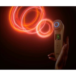 Gesichtsmassagegerät mit Radiofrequenz, Phototherapie und Elektrostimulation Drakefor NANOSKIN EXTREME Rosa