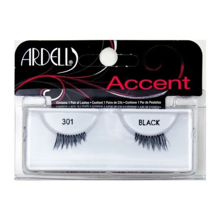 Falsche Wimpern Accent Ardell 61301 Schwarz