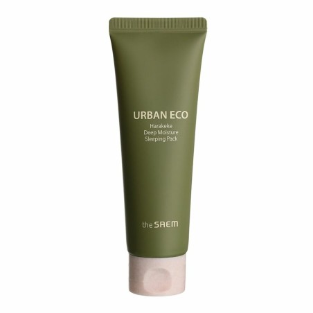 Feuchtigkeitsspendende Nachtmaske The Saem Urban Eco Harakeke Deep Moisture (80 ml)