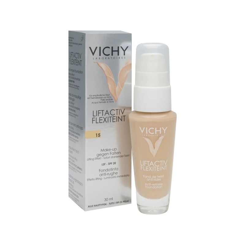 Flüssig-Make-up-Grundierung Liftactiv Flexiteint Vichy Opal Spf 20 30 ml