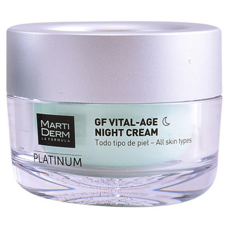 Nachtcreme Platinum GF Martiderm Vital Age (50 ml)