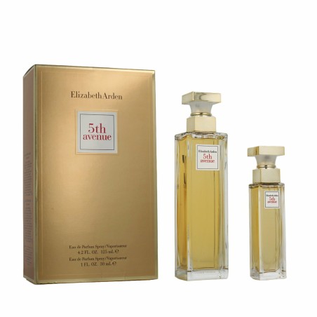 Set mit Damenparfüm Elizabeth Arden 5th Avenue EDP 2 Stücke