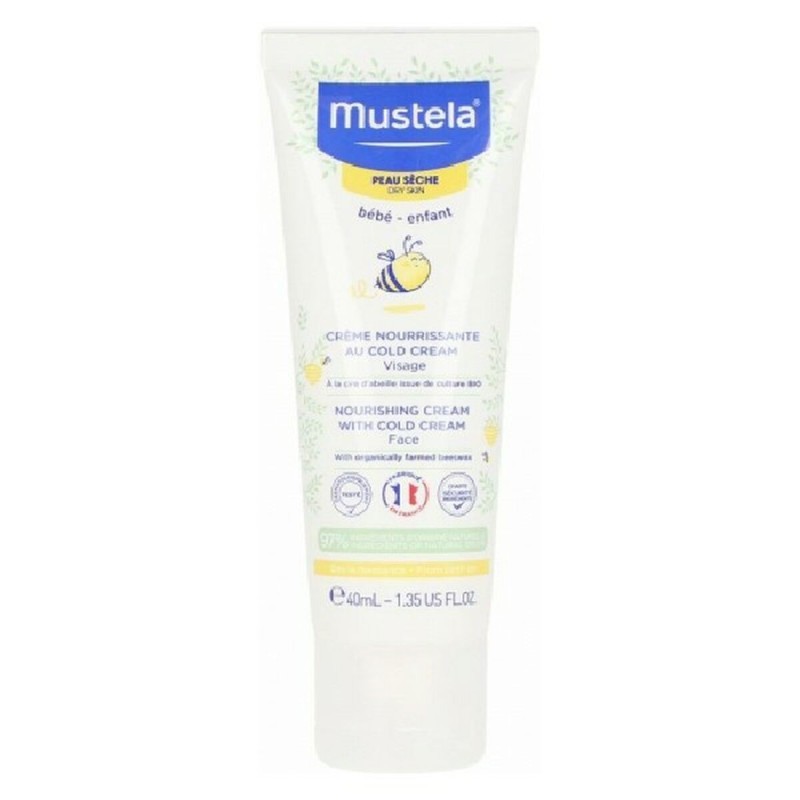 Feuchtigkeitsspendende und entspannende Creme für Kinder Mustela Niño 40 ml