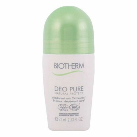 Roll-On Deodorant Deo Pure Natural Protect Biotherm BIOTHERM-496954 75 ml