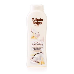 Duschgel Tulipán Negro Pure White 650 ml Coco