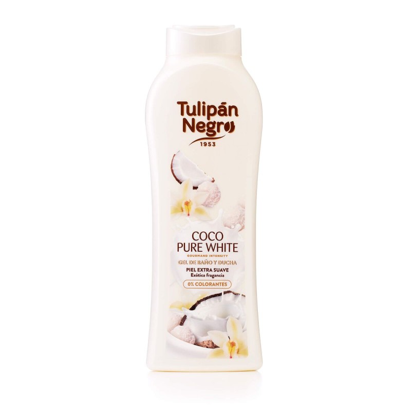 Duschgel Tulipán Negro Pure White 650 ml Coco