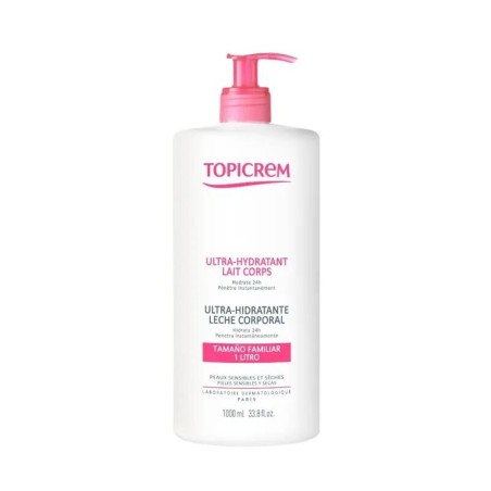 Body milk Topicrem Ultra-Moisturizing 1 L